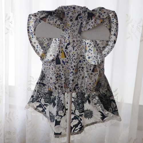 リバティ】可愛いさいっぱいワンピース＜Swim Duncl＞犬服 ペット服