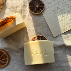 【人気No. 5】シトラス石鹸　Citrus Soap 　レモン　オレンジ　ギフト　お祝い　誕生日　雑貨石鹸【1個】 3枚目の画像