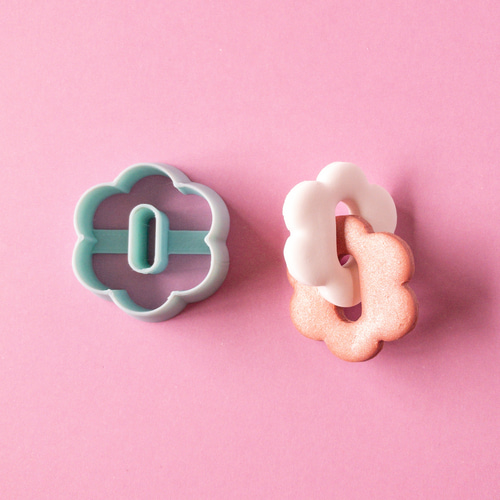 ポリマークレイカッター：チェーン【フラワー】 その他素材 Clay