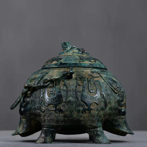 銅 細工 四大神獣 銅盤 聚宝盆鎮宅之宝 装飾品 工芸品 置物 銅 細工 四方神獣 玄武 神像 招財進宝 装飾品 工芸品 置物