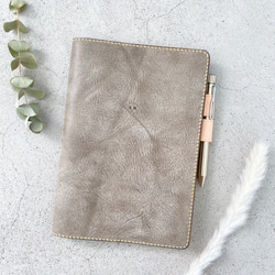 A5 ミナペルホネン タンバリン 手帳カバーケース ナチュラル