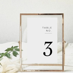 ˗ˏˋ テーブルナンバー ˎˊ˗ | line 2 | 数字 | 結婚式 2枚目の画像