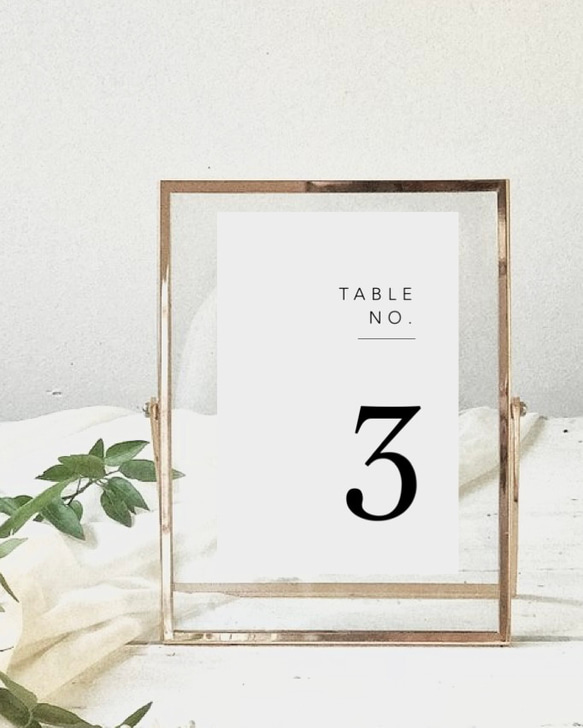 ˗ˏˋ テーブルナンバー ˎˊ˗ | line 2 | 数字 | 結婚式 2枚目の画像