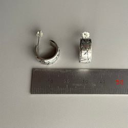 silver jewelry -ピアス-082 3枚目の画像