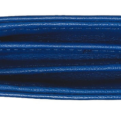 牛革ストライプ長財布（ブルー） 12枚目の画像