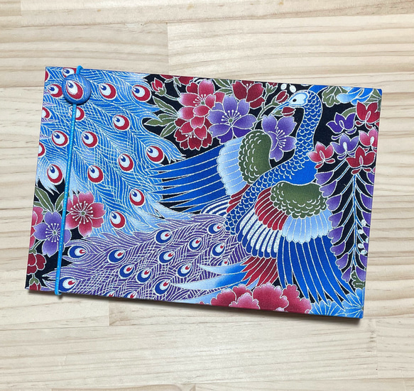 御朱印ホルダー】（大）見開き60枚 バンド付 切り絵御朱印収納