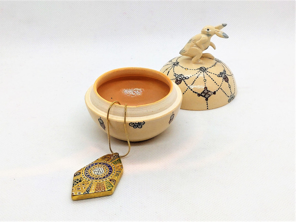 ボンボニエール うさぎ ヘレンド♡ボンボニエールうさぎ⭐️新品未使用