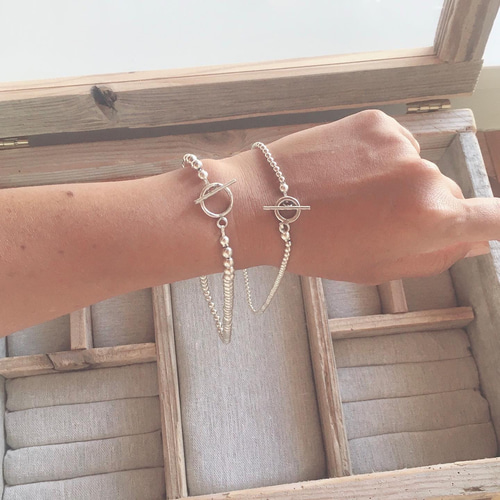 ナバホパール✶人気シンプルネックレス5mmラウンドシルバー ナバホパール✶人気シンプルネックレス5mmラウンドシルバー