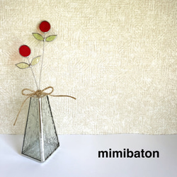 mimibaton ＊ステンドグラスフラワー＊ その他インテリア雑貨