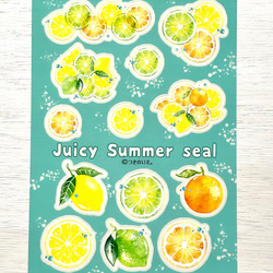 Juicy  Summer クリアシール 2枚目の画像