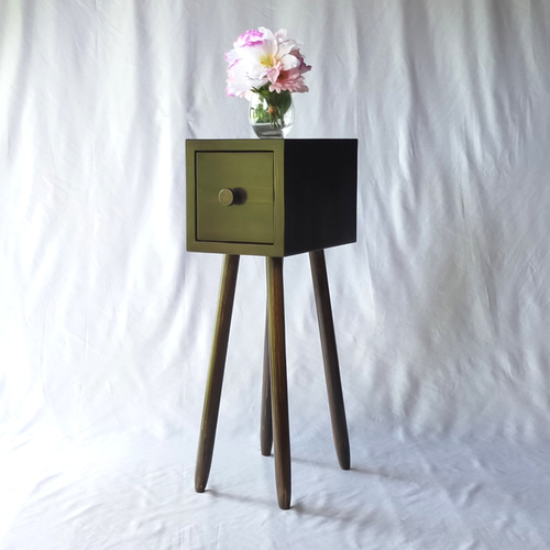 超スリムフラワーテーブル 花瓶台 Ray's model サイドテーブル はな