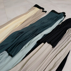 【SALE】バイカラー プリーツ スカート 2枚重ね きれいめ 18枚目の画像