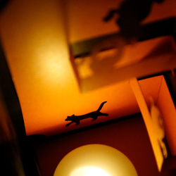 ［SALE品］ハロウィン LEDキャンドル用ミニランタン（ペーパークラフト）2022年版 4枚目の画像