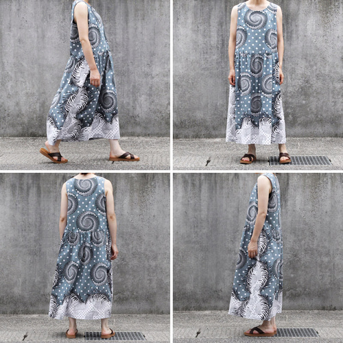 アフリカンプリント ストレートワンピース 【公式通販】