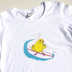 Bird surfer　Tシャツ 1枚目の画像