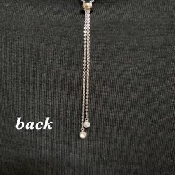 SWP long necklace（silver） 5枚目の画像