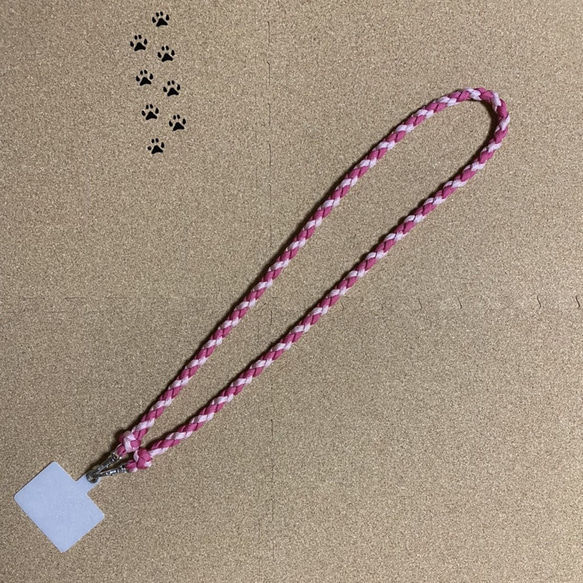 パラコード スマホネックストラップ ショルダーストラップ IDカード