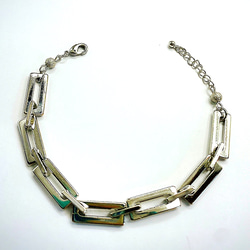 ash metalic bracelet（silver） 1枚目の画像