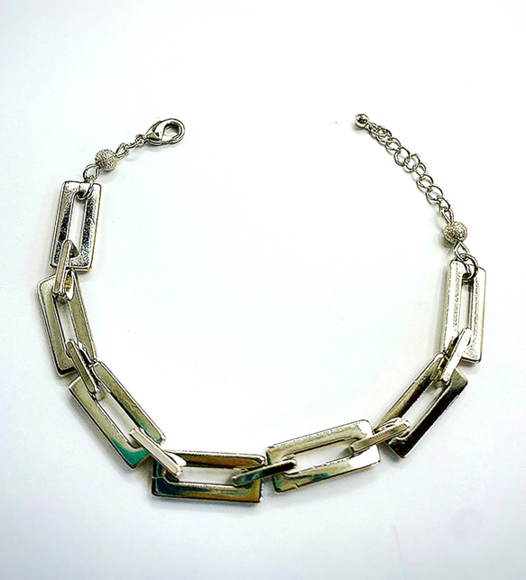 ash metalic bracelet（silver） 1枚目の画像