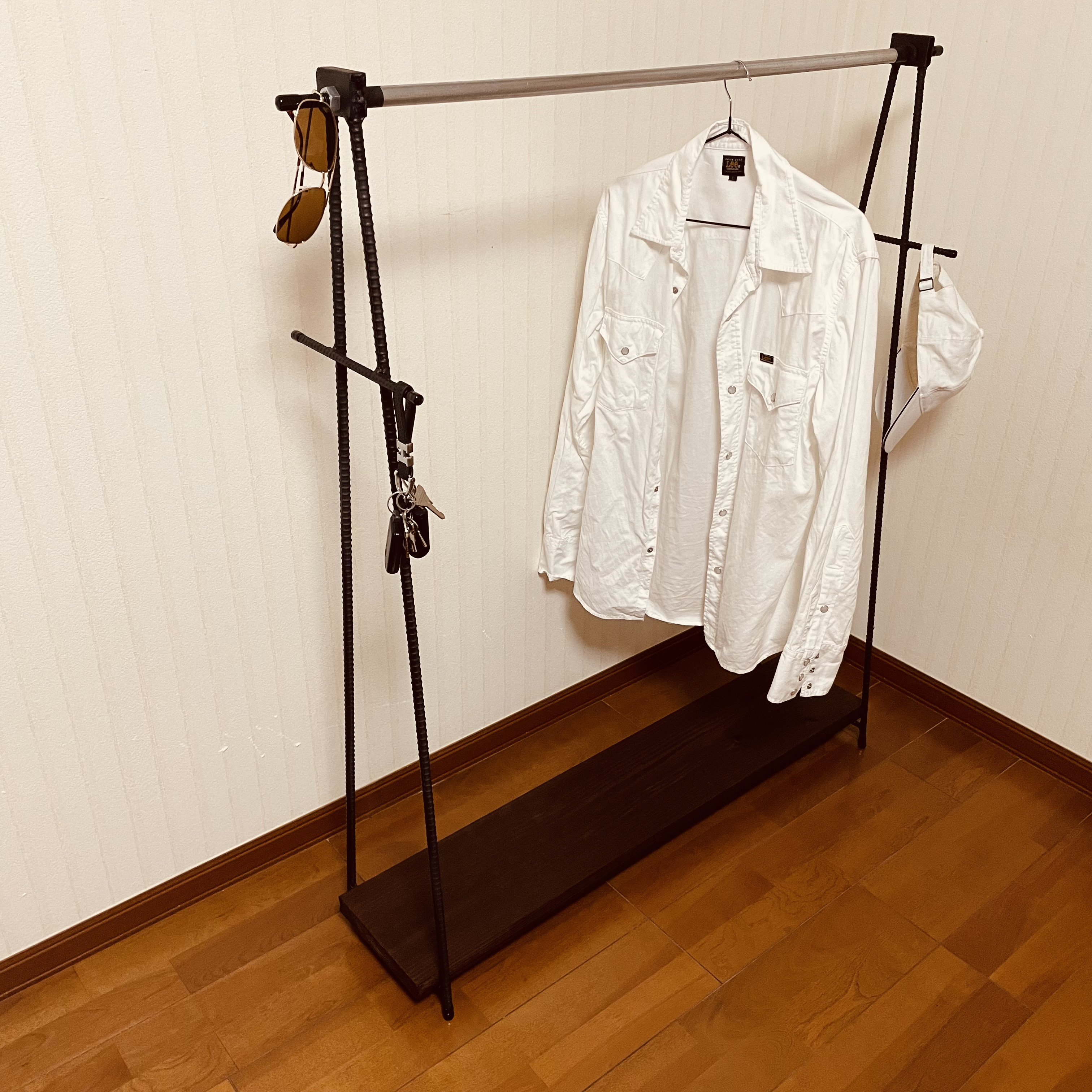 ハンドメイド アイアン ハンガー ハンガー アイアン ハンドメイド