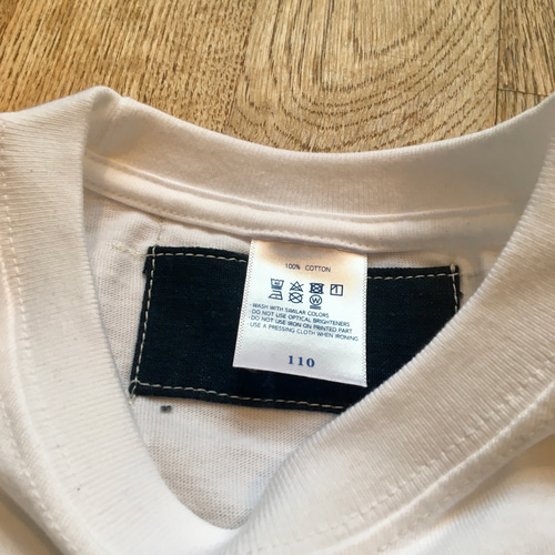 SALE】【BOX入り】ビンテージ藍染襤褸 パッチワーク Tシャツ for kids 