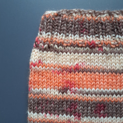 レッグウォーマー☆気仙沼‘’いちご‘’色＊洗濯機OK！ 4枚目の画像