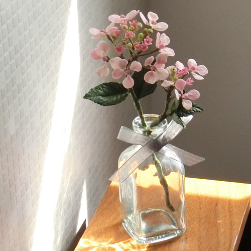 アート　ネズミ　ドライフラワー　置物　インテリア　工芸品　美術品　A1383 アート ネズミ ドライフラワー 置物 インテリア 工芸品 美術品 A1383