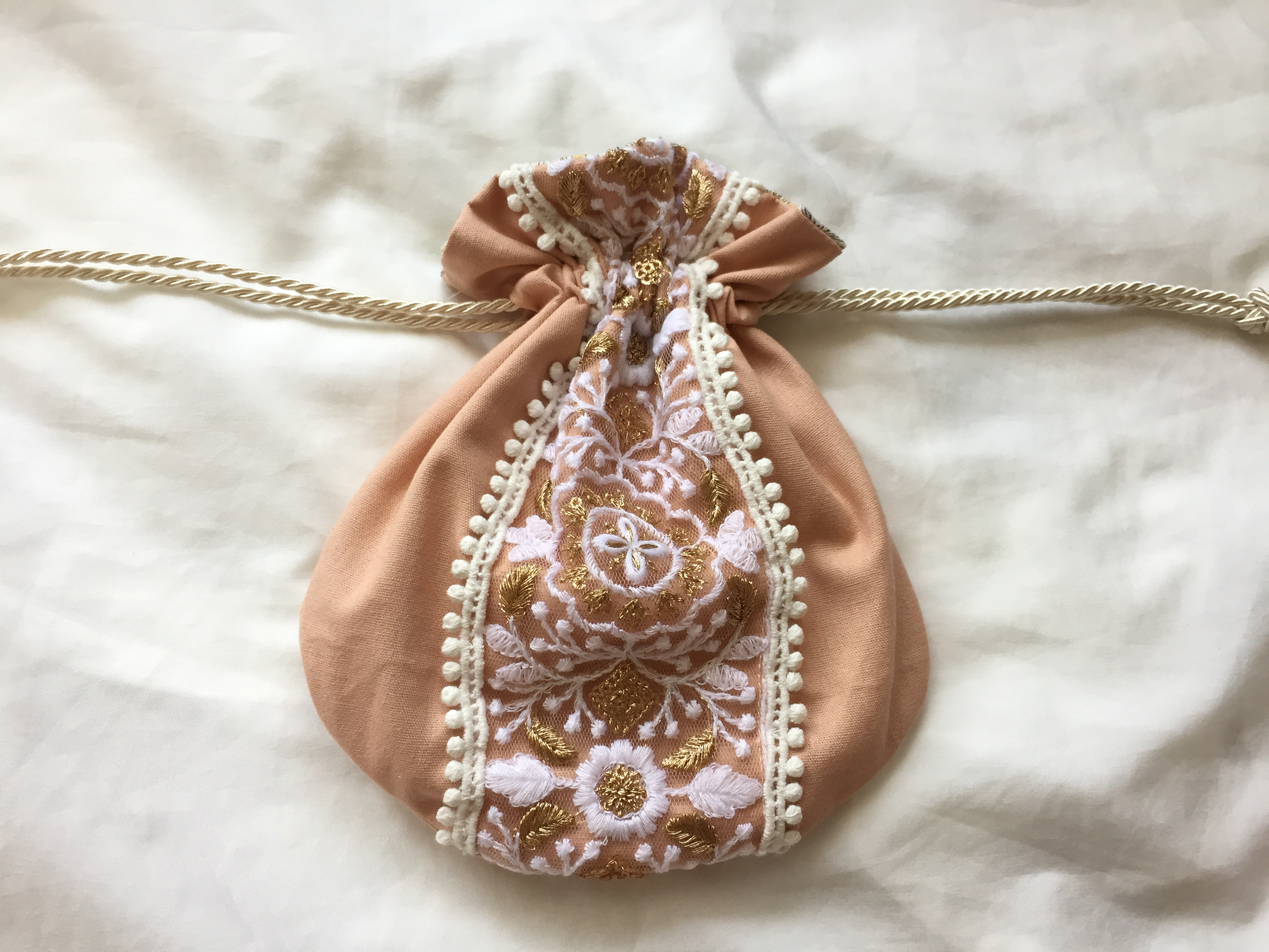 ぴろろ 525 ハートポーチ まんまる巾着ポーチ ハンドメイド