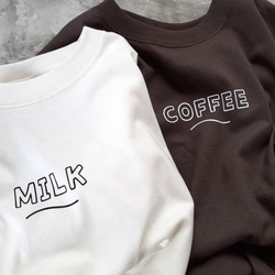 MILK COFFEE Tシャツ 90～160サイズ　キッズTシャツ　お揃い 2枚目の画像