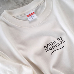 MILK COFFEE Tシャツ 90～160サイズ　キッズTシャツ　お揃い 6枚目の画像