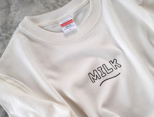 MILK COFFEE Tシャツ 90～160サイズ　キッズTシャツ　お揃い 6枚目の画像