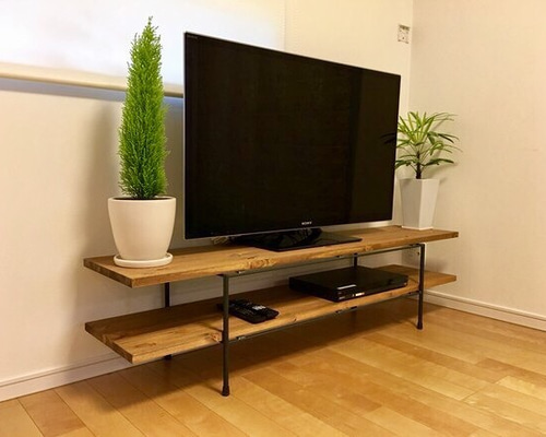 ハンドメイド　テレビ台　棚　オーダー受け付けます 5ce2740ed2e8f982e6e4044be5af96