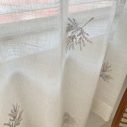オーダーカーテン　レースカーテン　１枚　片開き　巾100㎝までCE3624 2枚目の画像