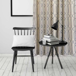 オーダーカーテン 刺繍レースカーテン 1枚 片開き 巾100㎝まで CE3493