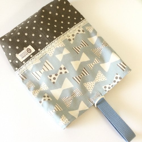 ♡ナチュラルリボン★通園通学５点セット♡内側11号帆布サックスブルー１セット限定 ♡ナチュラルリボン☆通園通学5点セット♡ 内側11号帆布仕上げ