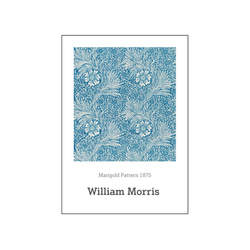ウィリアム モリス、マリーゴールド、葉っぱ、リビング、キッチン、お部屋を選ばないアート、北欧スタイルにも【W-0011】 14枚目の画像
