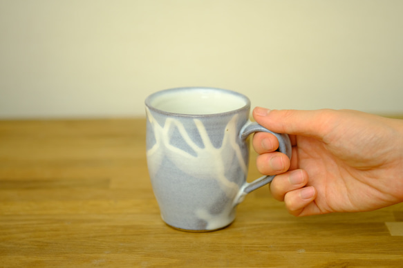 福岡県小石原焼　カネハ窯　マグカップ（MA0664） 4枚目の画像