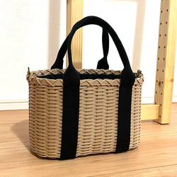 ショルダータイプ登場！】春夏にぴったり！シンプルなカゴバッグ
