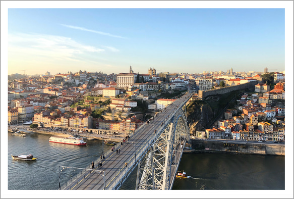 世界遺産Porto（ポルト）の町並み｜ポルトガルの風景ポストカード 1枚目の画像