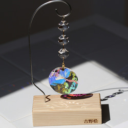 新・ひのきワイヤースタンド　太陽の輝き(メイン/ASFOUR、連結/SWAROVSKI) 16枚目の画像