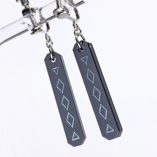 kuro♪♡13点イヤリング+おまけイヤリング+4 IRIS 47】crunch earring RB7（イヤリング）｜IRIS47（イリス