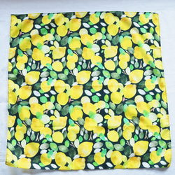 水彩圍巾手帕“檸檬” 第4張的照片