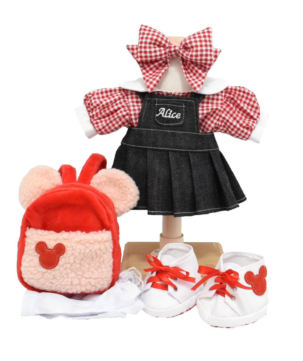 リーナベル 服 着せ替え コスチューム もふもふリュック付デニムサロペットスカート 本体無 Sサイズ用 送料無料 リーナベル 服 着せ替え コスチューム もふもふリュック付デニムサロペットスカート 本体無 Sサイズ用 送料無料