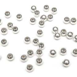 SILVER925 ストッパービーズ 4mm【3コ販売】(SV-876BZ 3枚目の画像