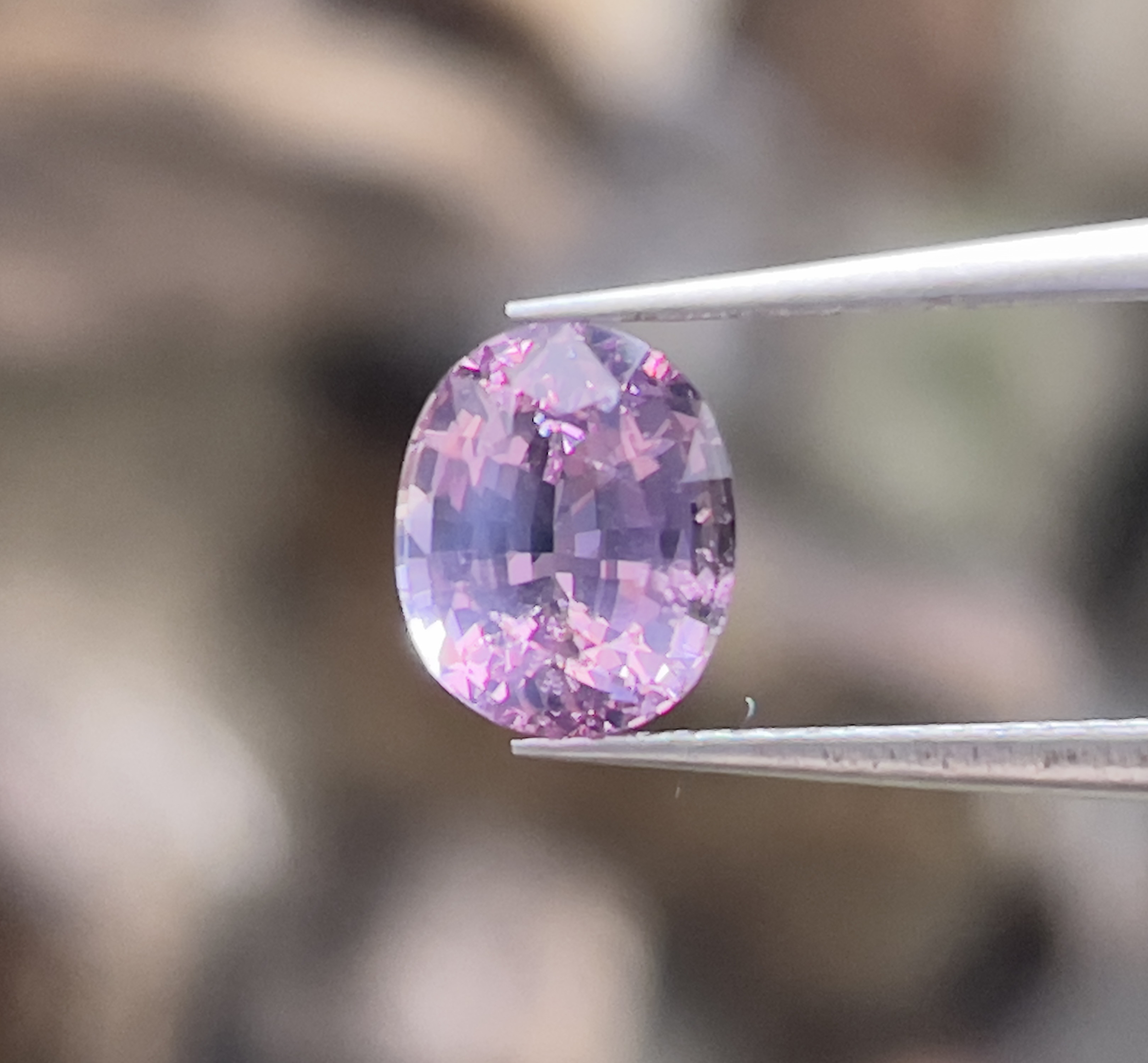 スピネル ルース ピンク がかった パープル スピネル 1.66