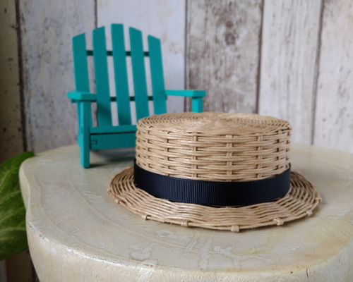 Uki様　極美品　vaqutauxvoyage 帽子　ツイードカンカン帽　完売品 Uki様 極美品 vaqutauxvoyage 帽子 ツイードカンカン帽 完売品 Uki様