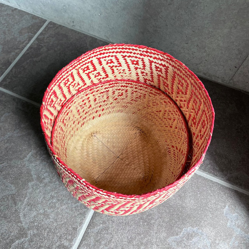 Palma Basket (LL) #3／パルマ バスケット かご メキシコ フリー