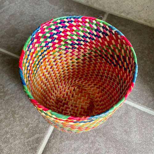 Palma Basket (M) #1／パルマ バスケット かご メキシコ フリー