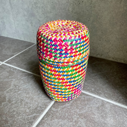 Palma Basket (M) #1／パルマ バスケット かご メキシコ フリー