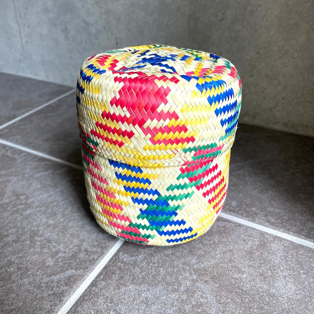 Palma Basket (M) #2／パルマ バスケット かご メキシコ フリー